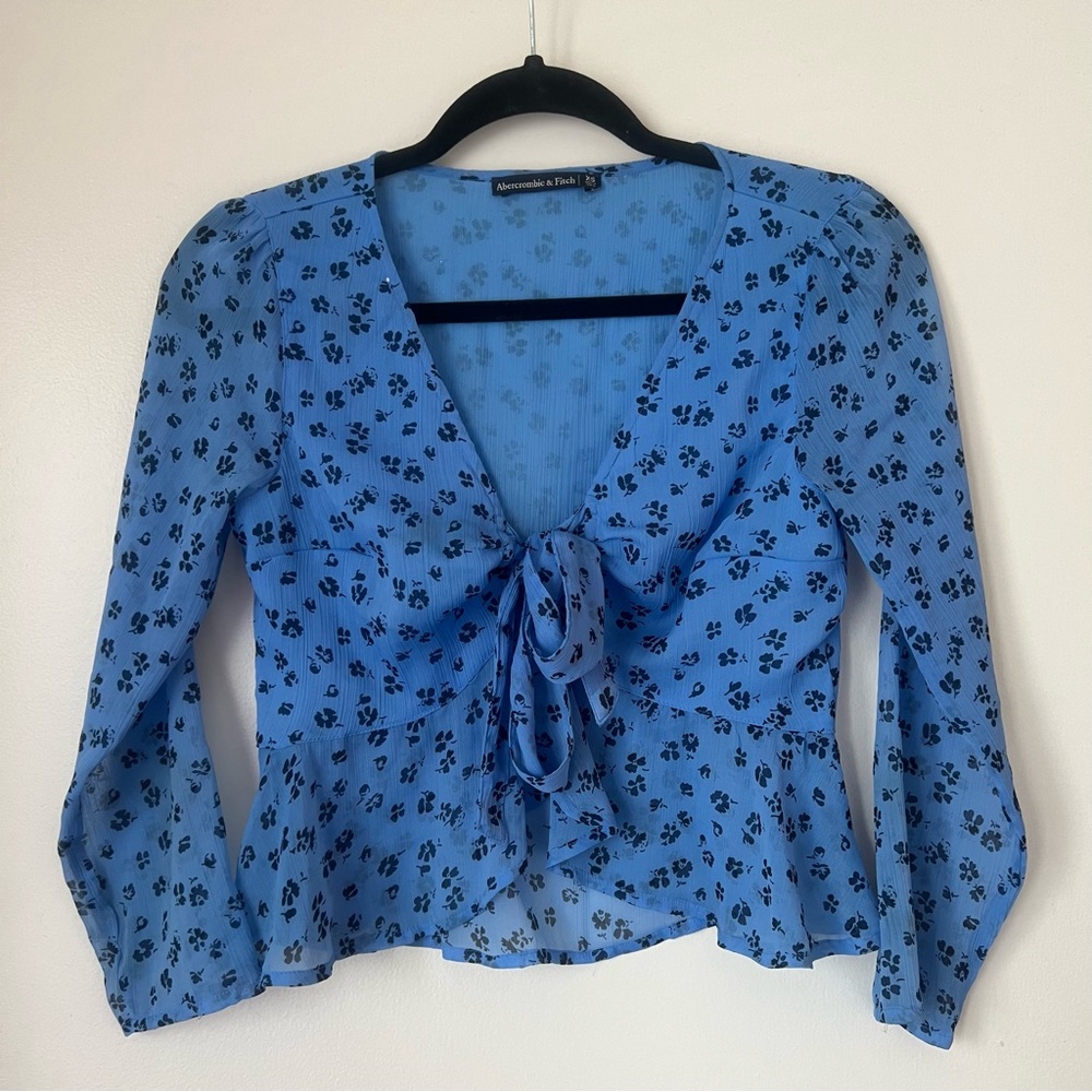 Abercrombie Chiffon Blouse - XS